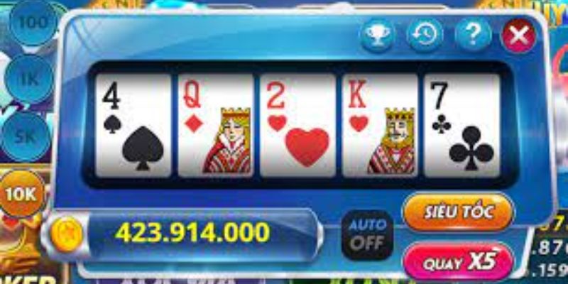 Bật bí kinh nghiệm chinh chiến game mini poker